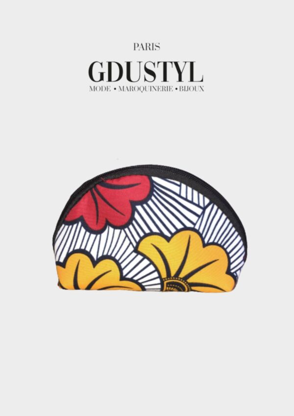 Trousse de toilette en wax "ASTOU" – Image 3