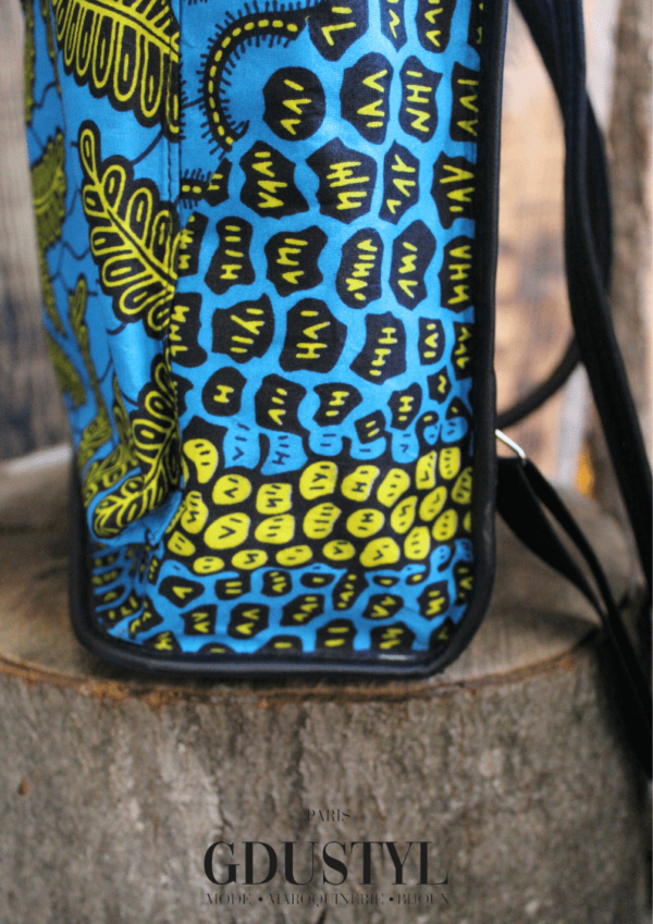 Sac à dos wax "Toumany" – Image 3