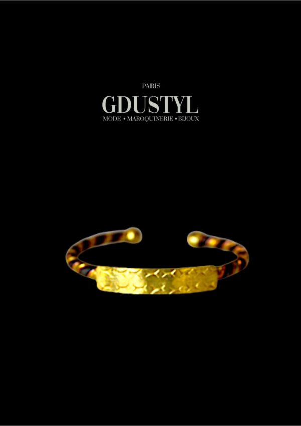 Bracelet 3 métaux "Isma" – Image 4