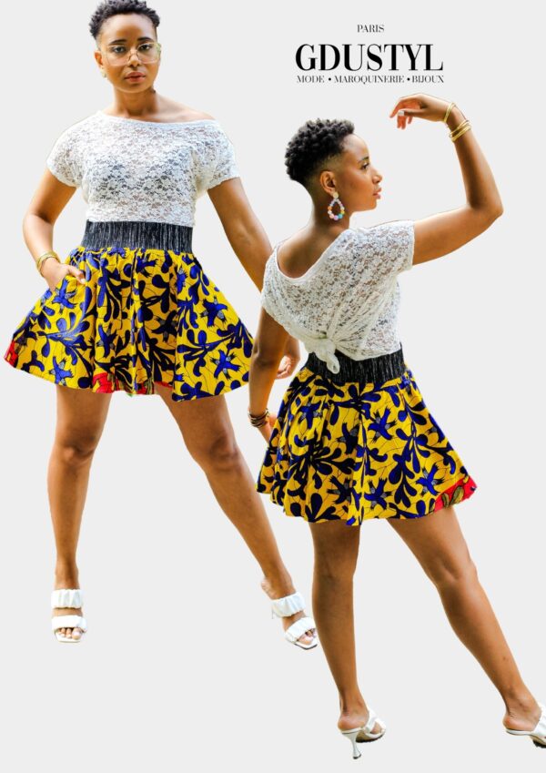 Jupe Wax "Sylvia Bongo Odimba"