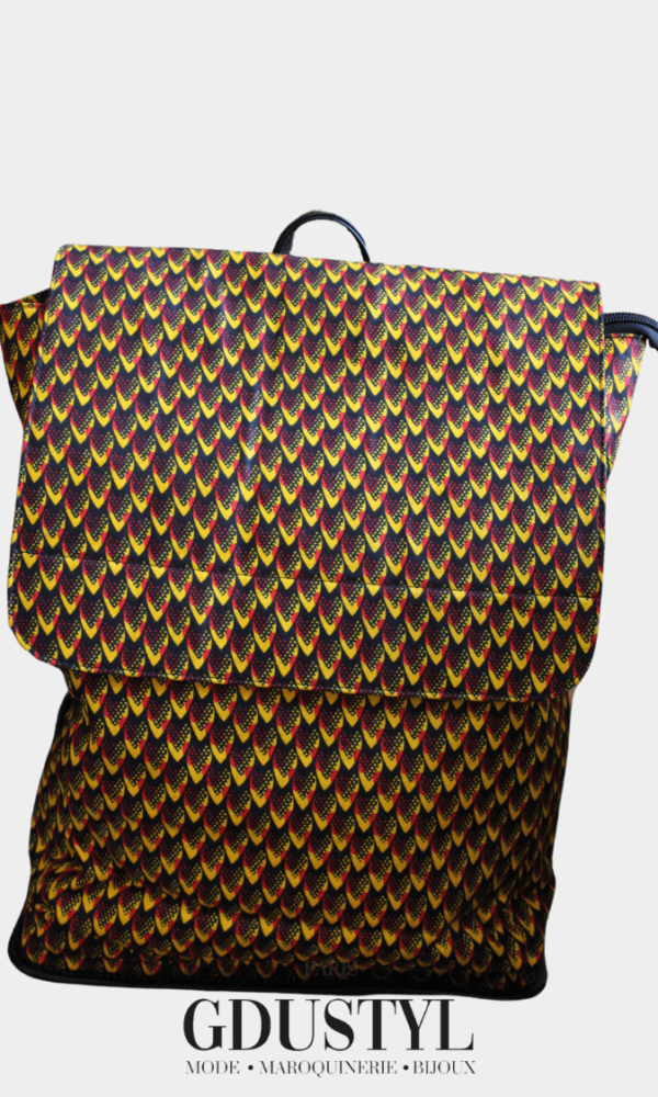 Sac à dos wax "Fouta-Toro"