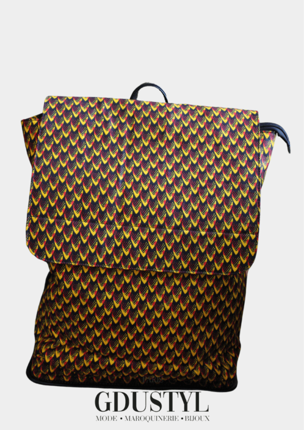 Sac à dos wax "Fouta-Toro"