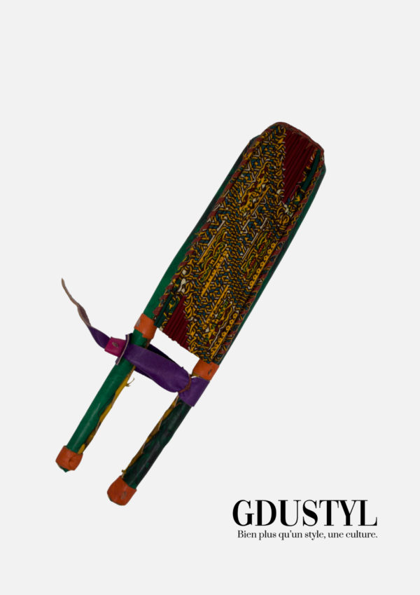 Eventail en wax "Addis Abéba" – Image 3