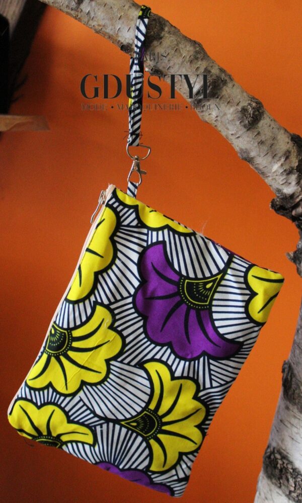 Pochette en wax "Viaggio"