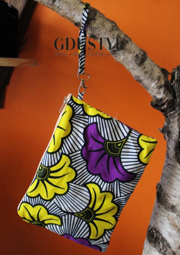 Pochette en wax "Viaggio"