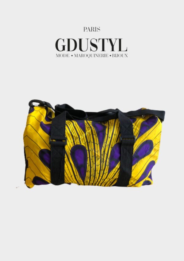 Sac de sport en wax "Oshoala"