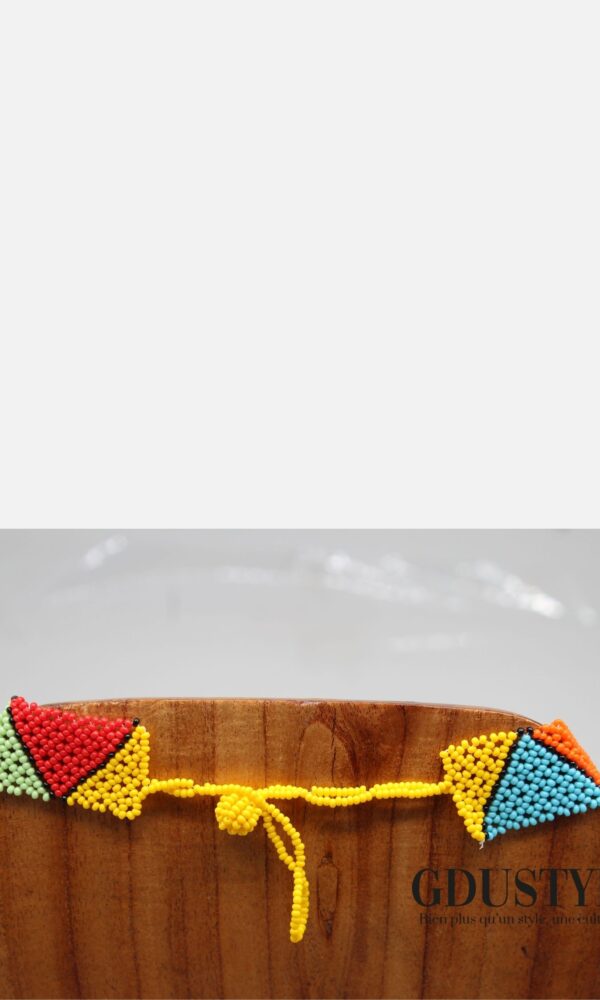 Collier perles «Brown» – Image 2
