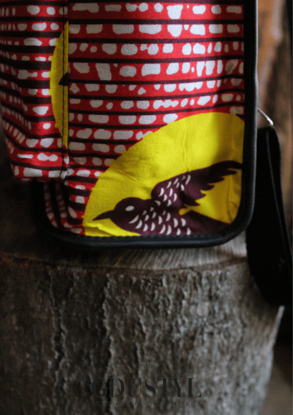 Sac à dos wax "Djolof" – Image 5