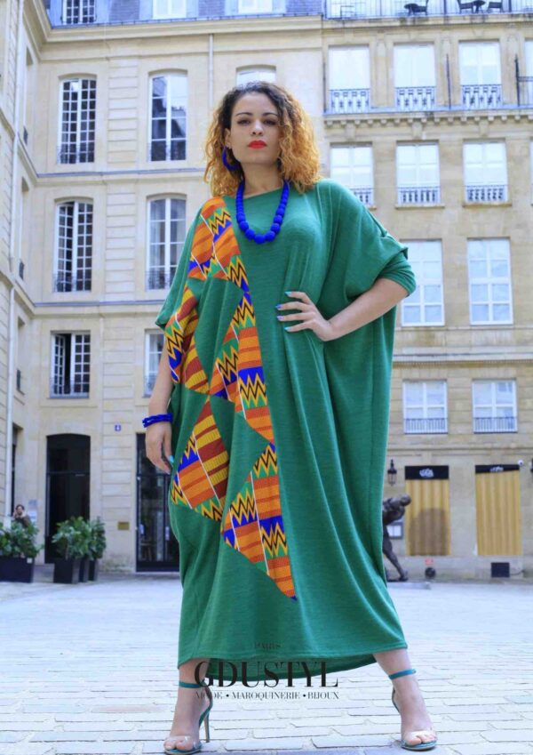Parure Sautoir en fil de soie "Amy Mbacké Thiam" – Image 3
