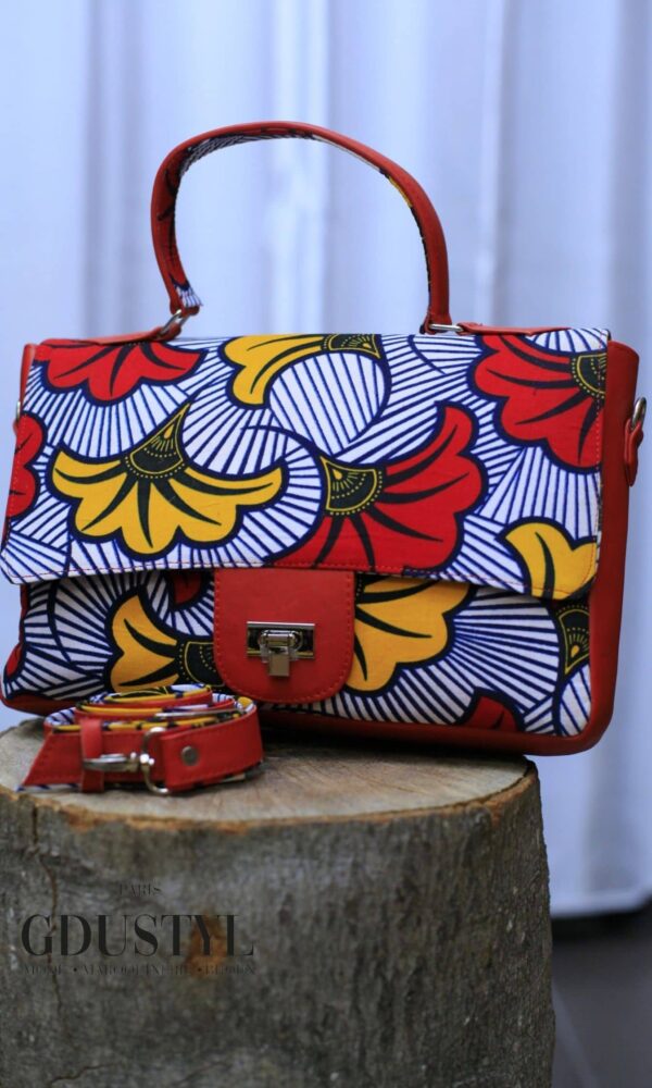 Sac cuir pagne "Yolita" – Image 3