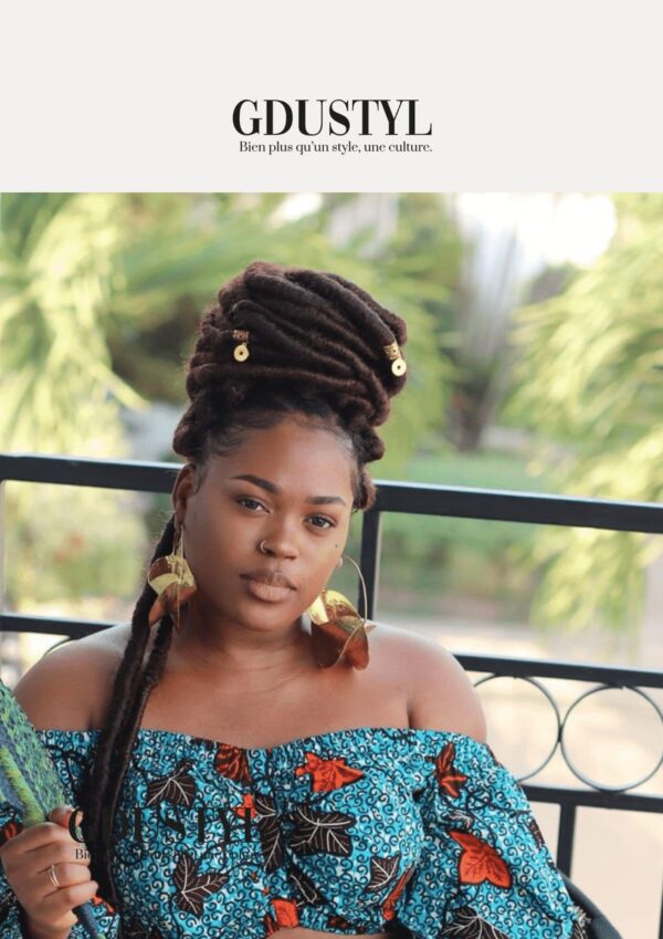 Boucles d'oreilles Fulani "PEAK MILLL" – Image 3