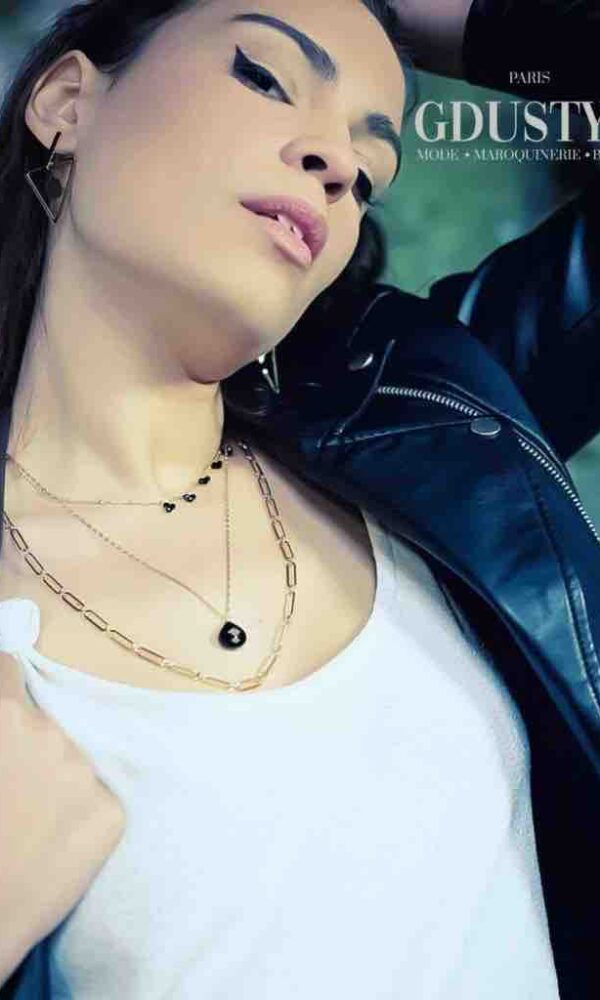 Collier en acier inoxydable "Jolie Hélèna"