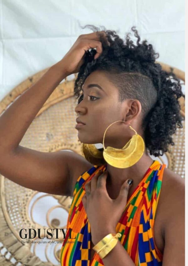 Boucles d'oreilles Fulani "PEAK MILLL"