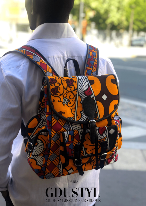 Sac à dos wax "Oualo" – Image 2