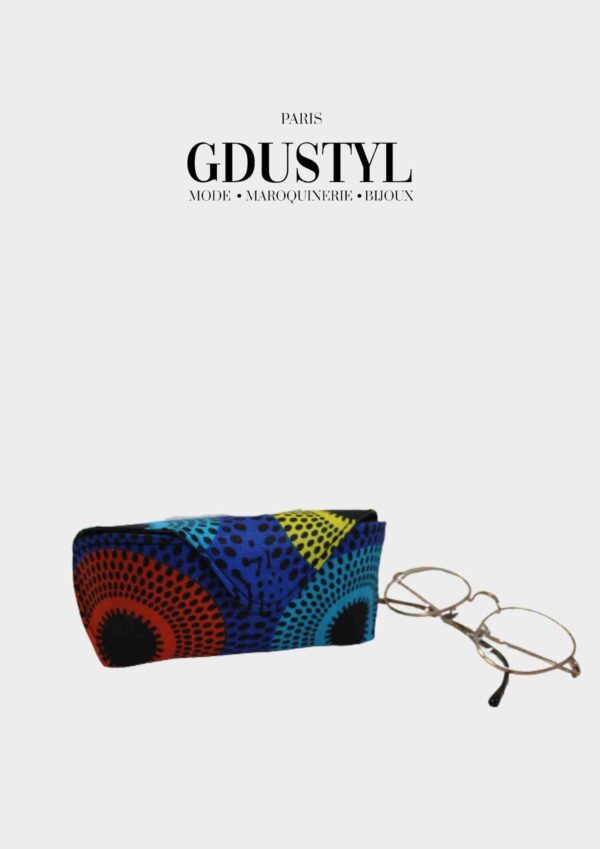 Étui à lunette Wax "Accra"