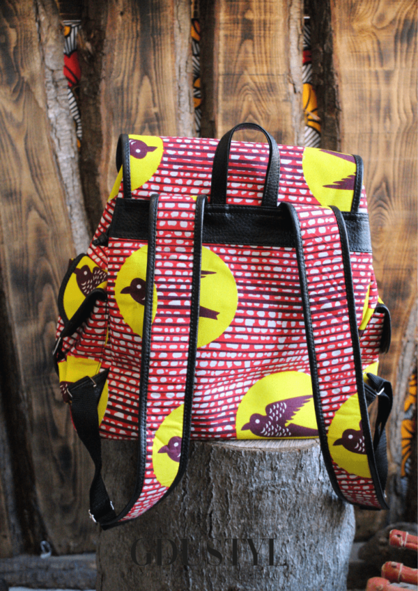 Sac à dos wax "Kaabu" – Image 4