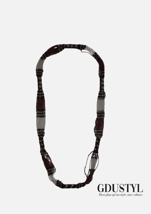 Collier Sautoir perles «Bhengu»