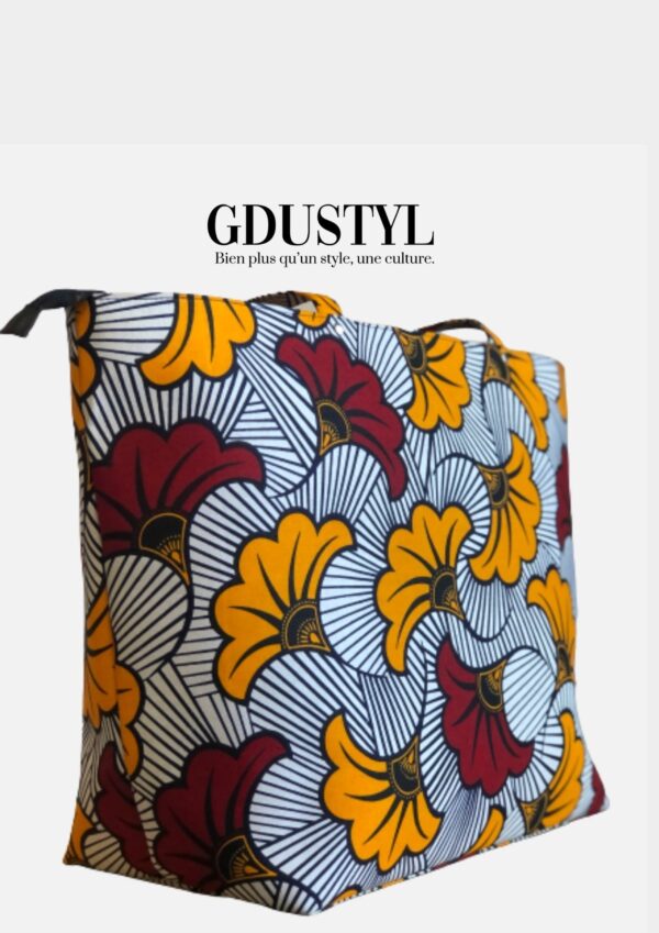Sac cabas wax "Laylat"