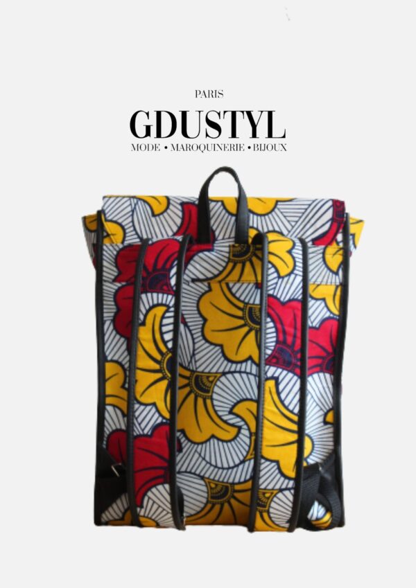 Sac à dos wax  "Achoura" – Image 4