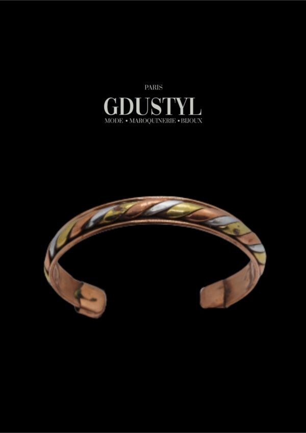 Bracelet d'identité en bronze "Mimi" – Image 2