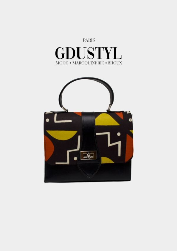 Sac cuir-wax "Michelle Obama" – Image 2