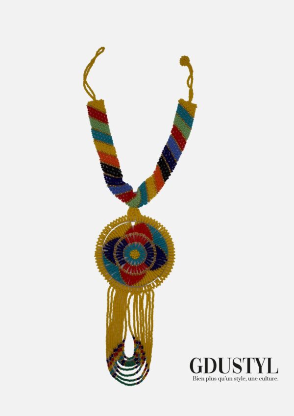 Collier perles "Gerber"