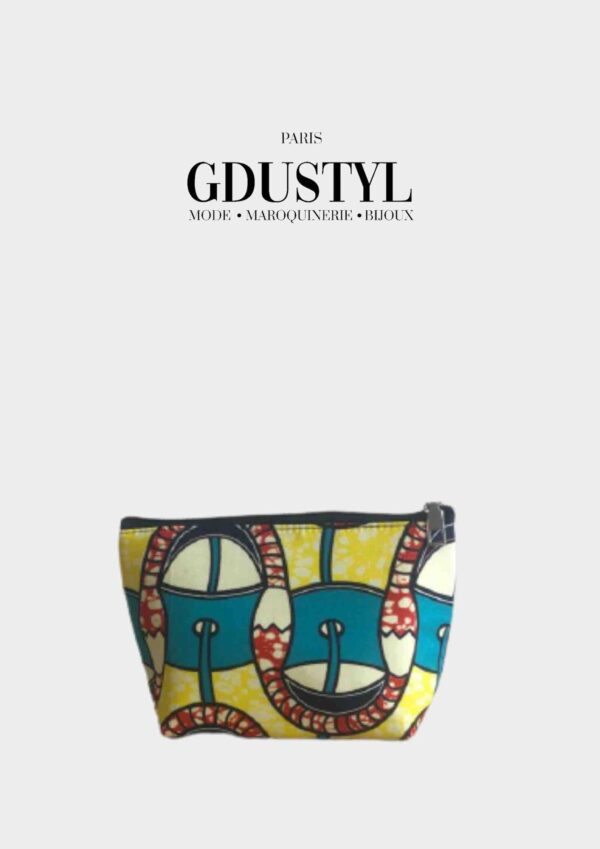 Trousse de toilette en wax "Mya" – Image 3