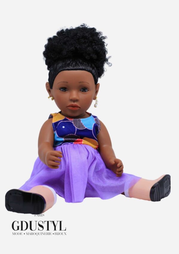 Poupée noire "Linguère Imany" – Image 2