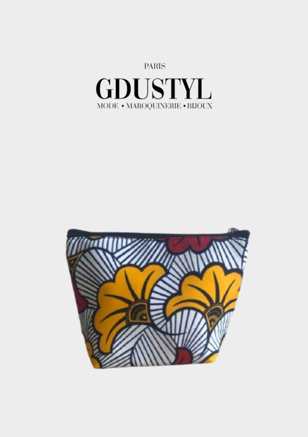 Trousse de toilette en wax "Mayi" – Image 2