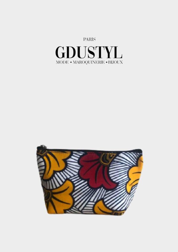 Trousse de toilette en wax "Mayi" – Image 3