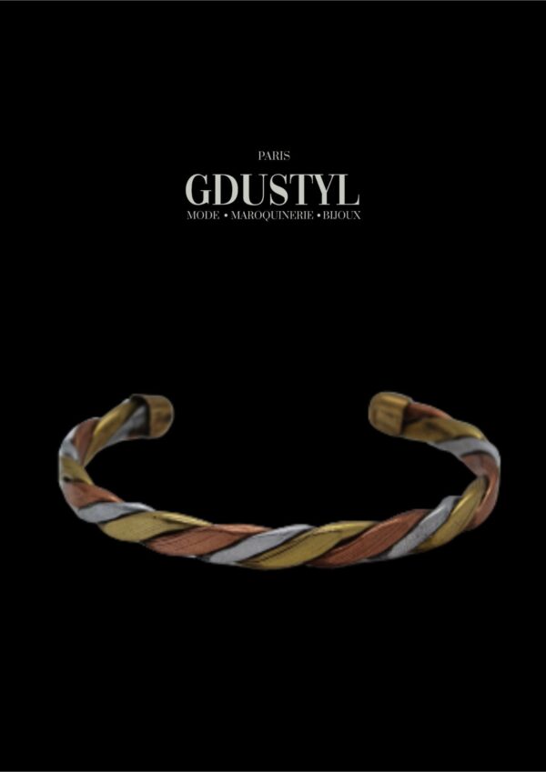 Bracelet d'identité en bronze "Lili" – Image 3