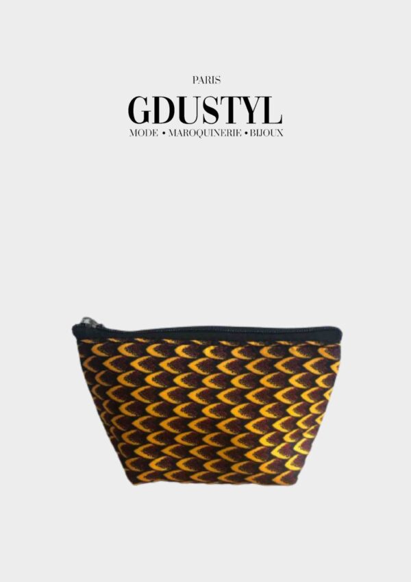 Trousse de toilette en wax "Kya" – Image 4