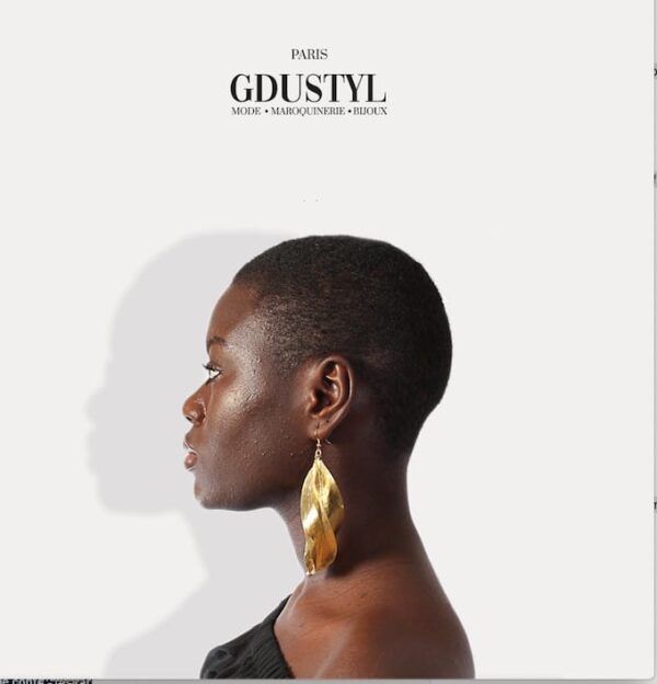 Boucles d'oreilles Fulani "KRYS" – Image 2
