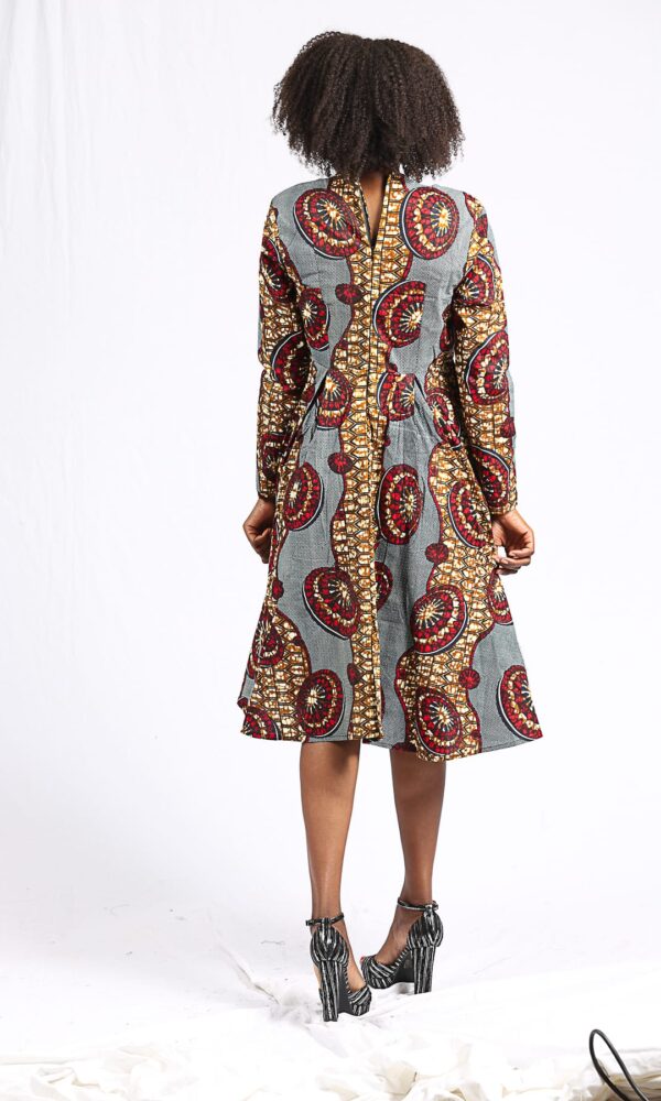 Robe Wax Mi-longue "ALDIANA" – Image 7