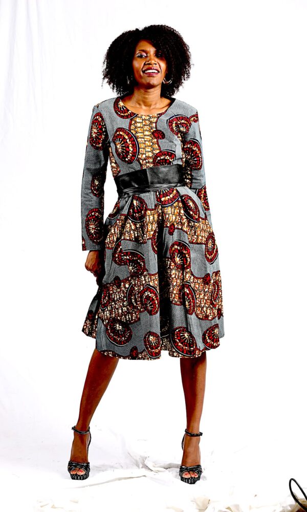 Robe Wax Mi-longue "ALDIANA" – Image 10