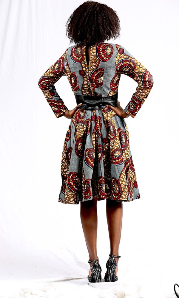 Robe Wax Mi-longue "ALDIANA" – Image 9