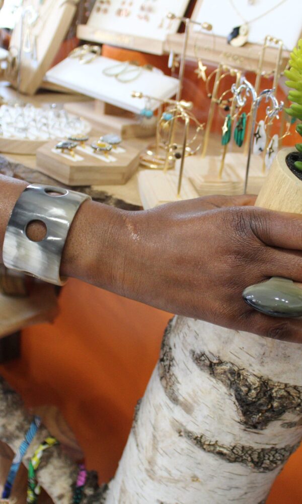 Bague en corne de zébu "La griffe" – Image 5