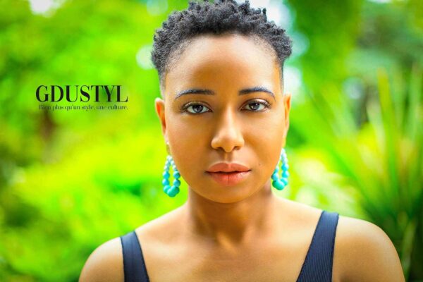 Boucles d'oreilles acier "Yaoundé" – Image 3