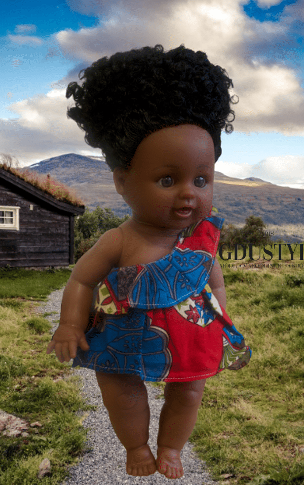 Poupée noire  "Linguère Nia" – Image 3
