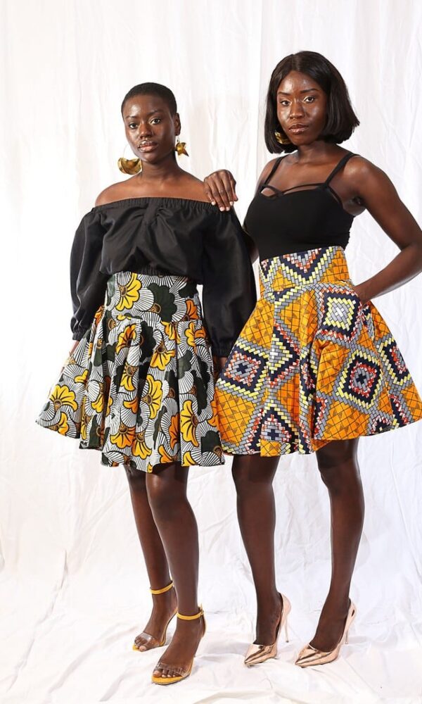Jupe Wax "Ndaté Yalla Fleur" – Image 6