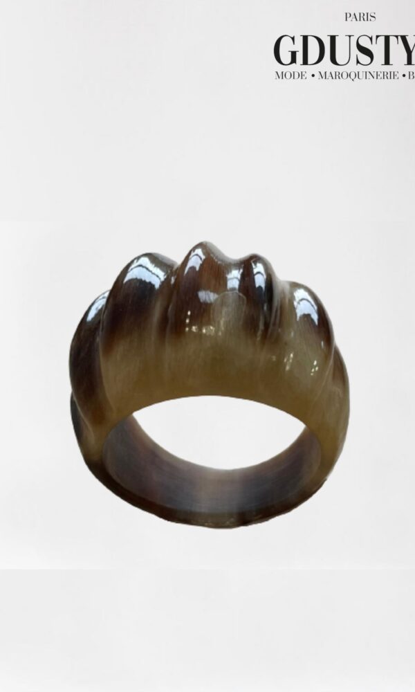 Bague en corne " La belle friche" – Image 2