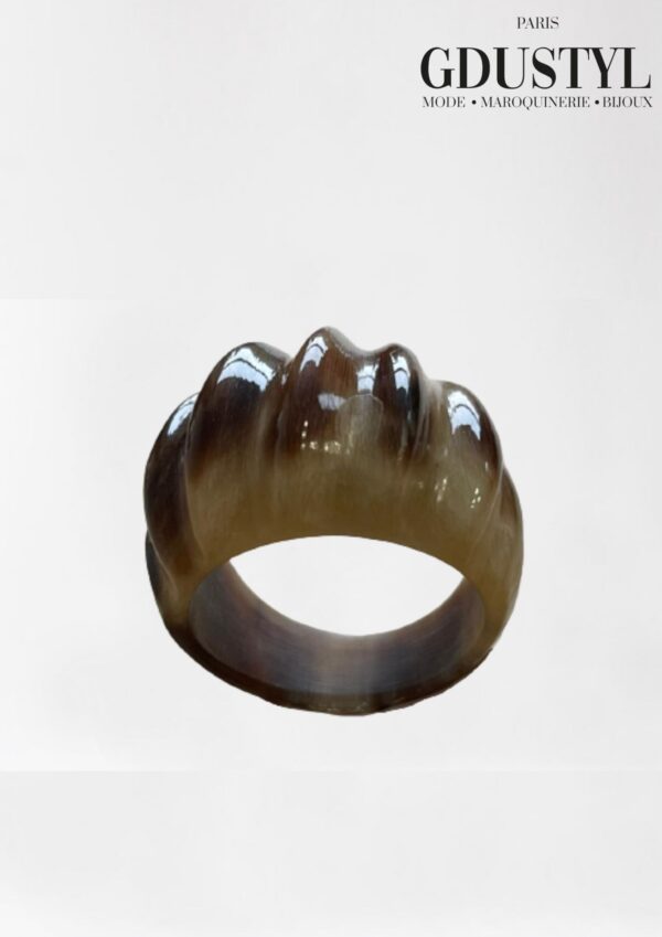 Bague en corne " La belle friche" – Image 2