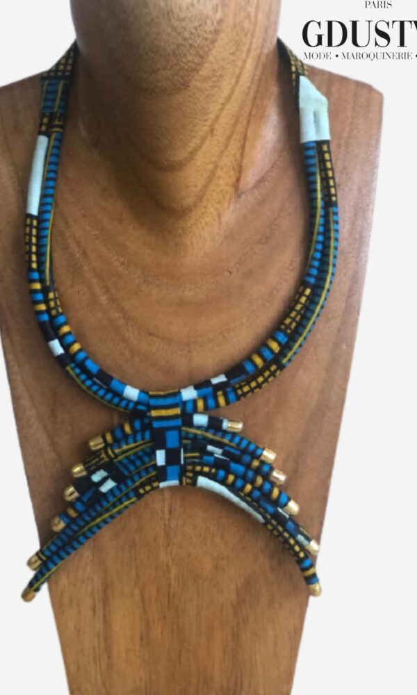 Collier en wax "Aby, l'audacieuse" – Image 2