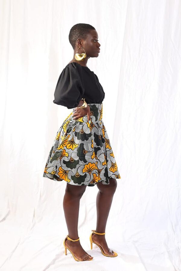 Jupe Wax "Ndaté Yalla Fleur" – Image 4