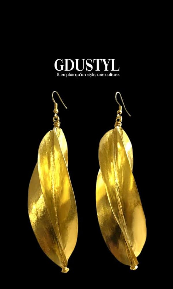 Boucles d'oreilles Fulani "KRYS"