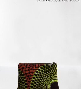 Pochette en wax "Faty" PM