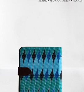 Porte-document en wax "Dakar"