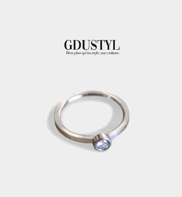 Bague en acier "Célia" – Image 3