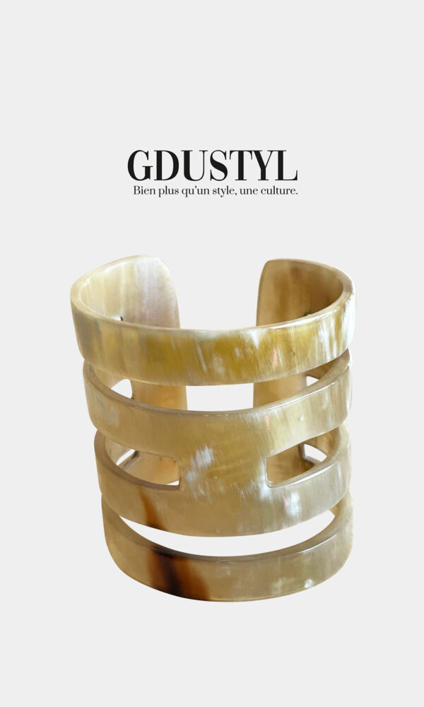Bracelet corne « Voahangy, la perle »