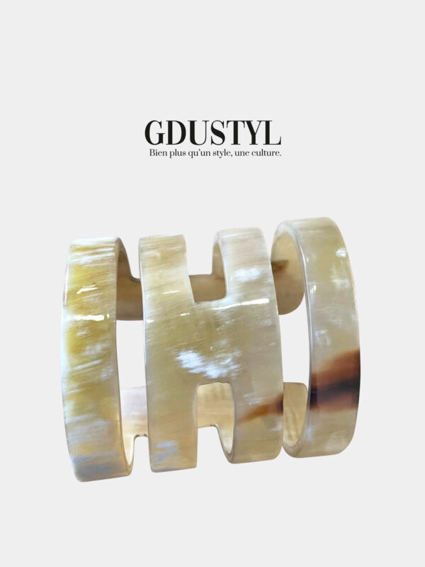Bracelet corne « Voahangy, la perle » – Image 2